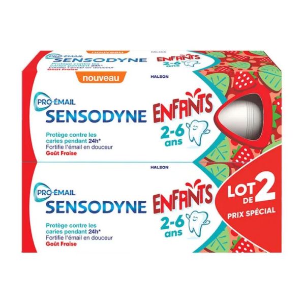 Sensodyne Pro Émail Enfant Dentifrice Menthe Douce 50x 2ml