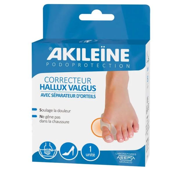 Asepta Akileine correcteur hallux valgus séparateur x 1