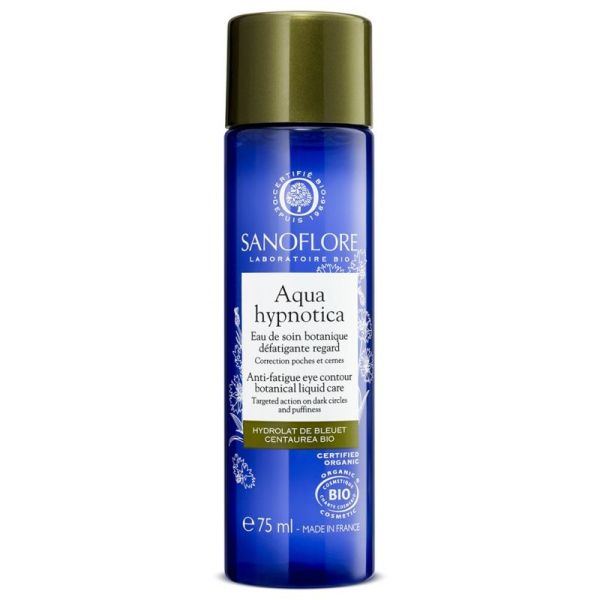 Sanoflore Hypnotica lotion défatigante yeux et cils Bio Aqua 75ml