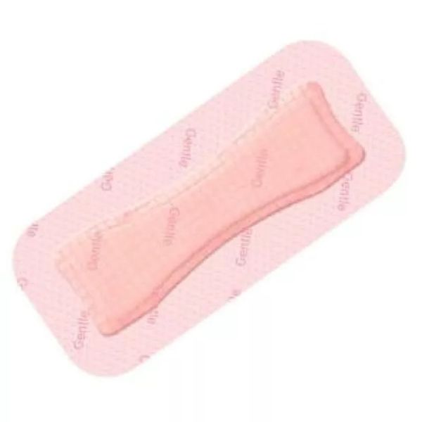 Allevyn Gentle Border Lite Rectangle pansement adhésif siliconé 10x 20 cm