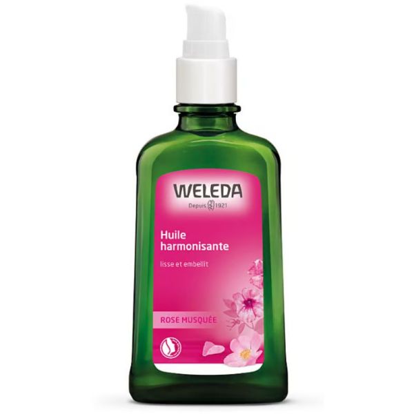Weleda huile harmonisante à la rose musquée 100ml