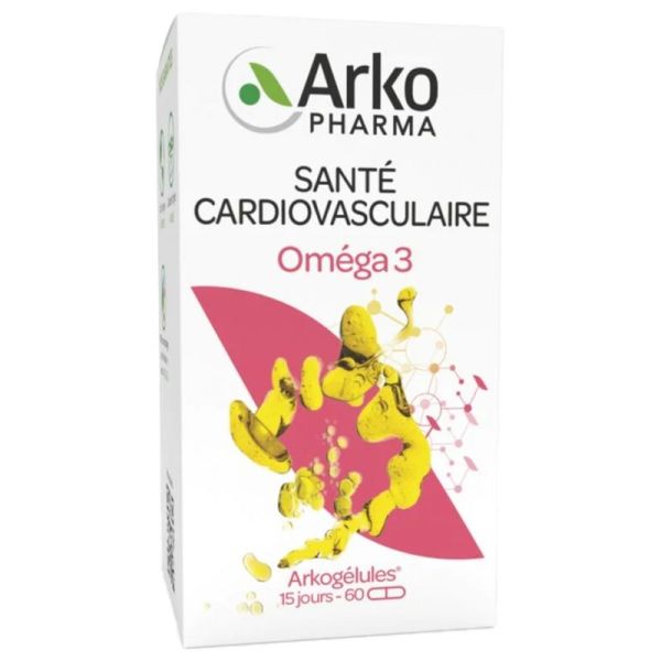 Arkogélules oméga 3 origine marine 60 capsules