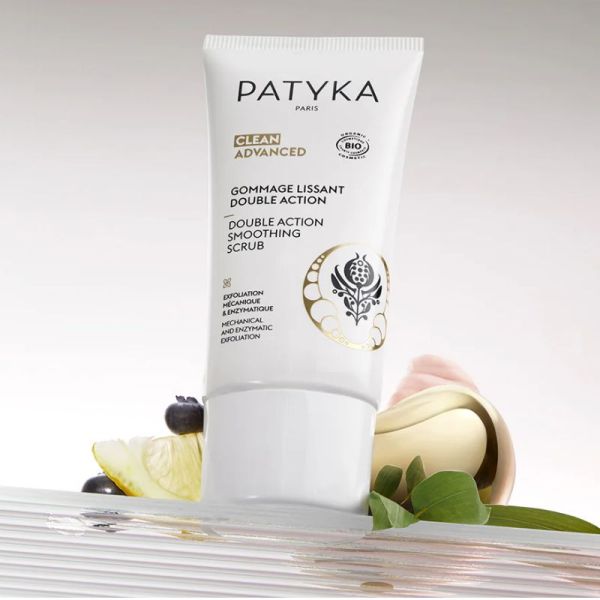 Patyka Clean Advanced gommage lissant double action bio 50ml