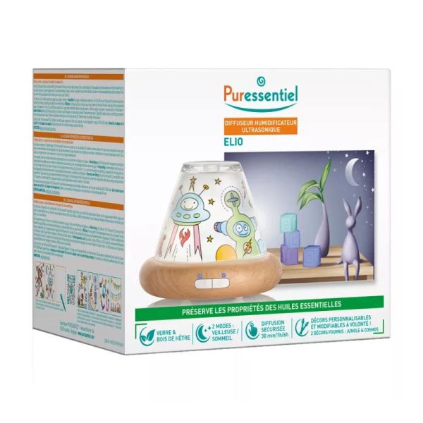 Puressentiel Diffuseur Humidificateur Ultrasonique Elio