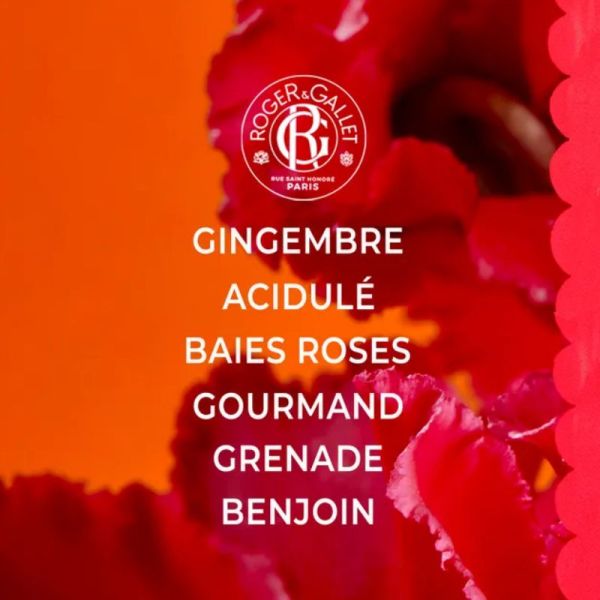 Roger & Gallet Gingembre rouge parfum solide bienfaisant 5g