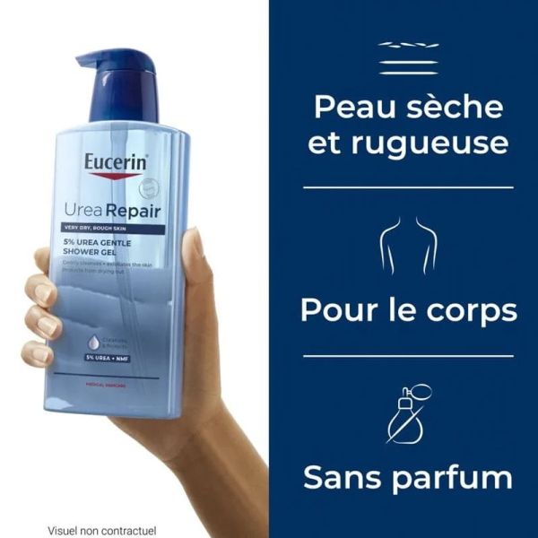 Eucerin UreaRepair gel lavant 5% d'urée 400ml