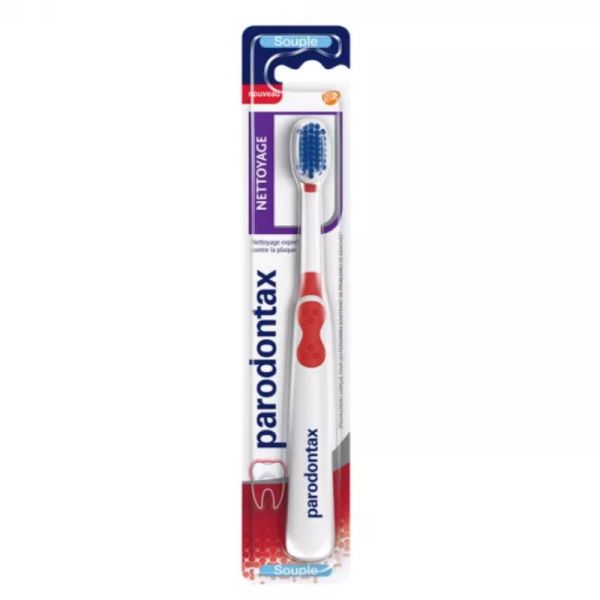 Parodontax brosse à dents nettoyage souple