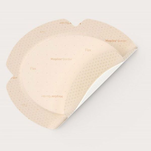 Mepilex Border Flex Oval pansement hydrocellulairel10,8X14cm 16 pansements