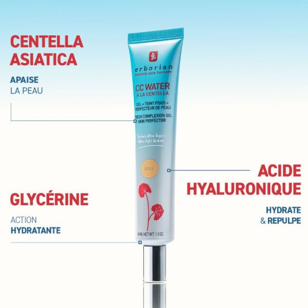 Erborian CC crème Water teinte dorée 15ml