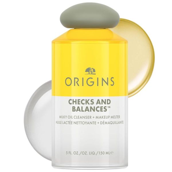 Origins Checks and Balances™ huile lactée nettoyante et démaquillante 150ml