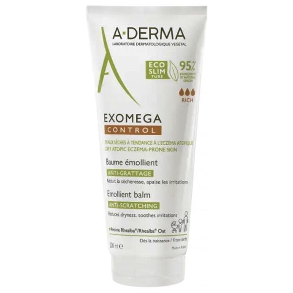 Exomega Control baume émollient anti-grattage eco-slim 200ml