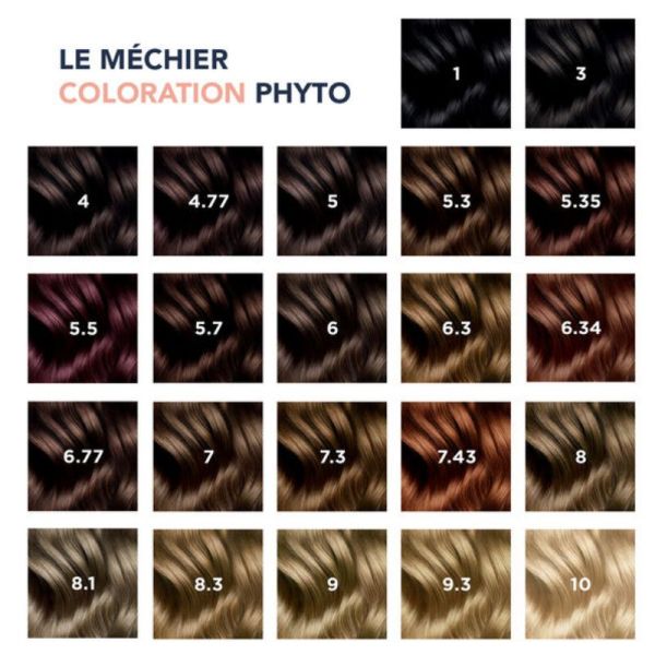 Phyto Coloration 8 blond clair Kit Coloration Permanente