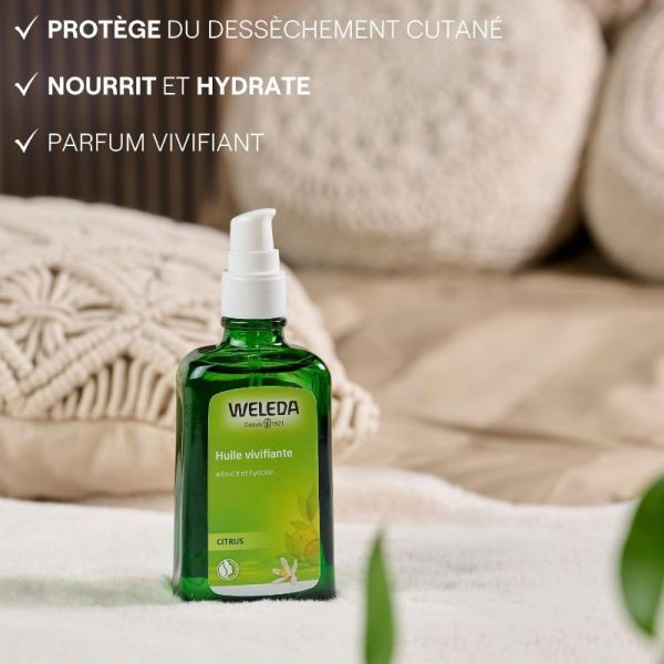 Weleda huile vivifiante au Citrus 100ml