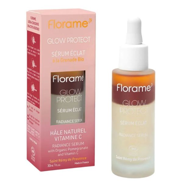 Florame Glow protect sérum eclat 30ml