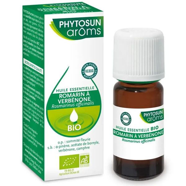 Phytosun Aroms Huile Essentielle de Romarin à Verbenone Bio bio 5ml