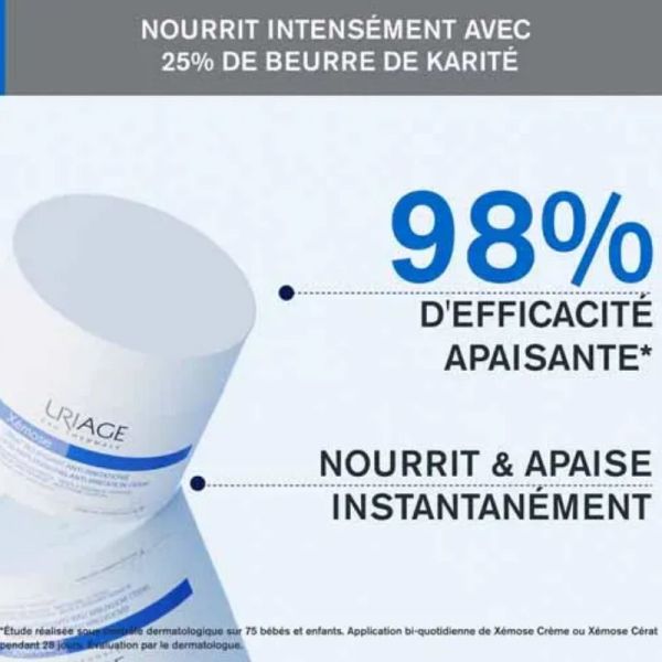 Uriage Xémose C8+  Cérat relipidant anti irritations 200ml