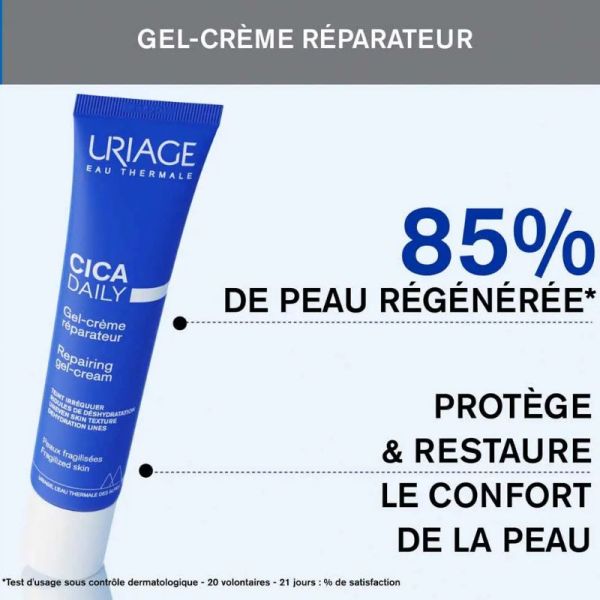 Uriage Cica Daily gel crème réparateur peaux fragilisées 40ml
