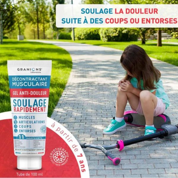 Granions gel décontractant musculaire 100ml