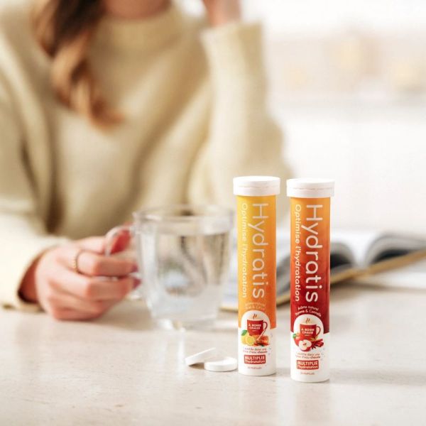 Hydratis arôme pomme cannelle 20 pastilles effervescentes