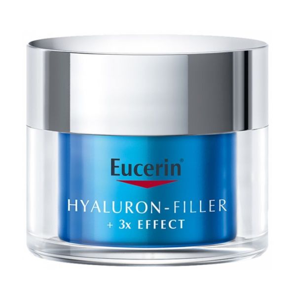 Hyaluron-Filler + 3x Effect Gel-Crème Soin de Nuit Booster d'Hydratation 50 ml