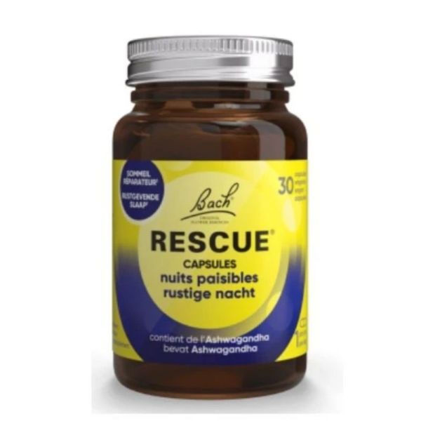 Bach Rescue nuits paisibles 30 capsules