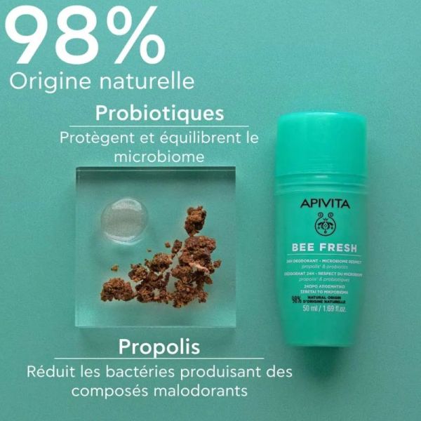 Apivita Bee Fresh 24H déodorant 50ml