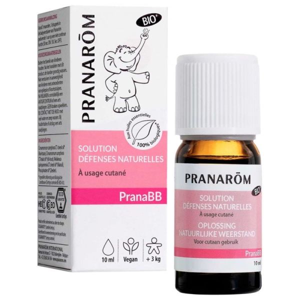 Pranarôm PranaBB solution défenses naturelles bio 10ml