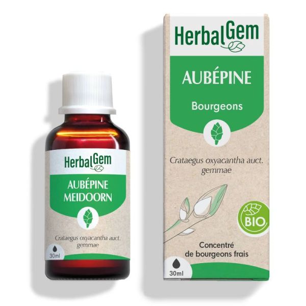 Herbalgem Bourgeon d'Aubépine Bio 30 ml