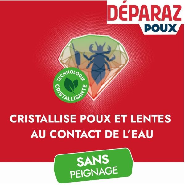 DÉPARAZ-poux Crystal lotion anti poux et lentes 100ml