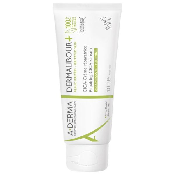Dermalibour + Cica-crème réparatrice assainissante 100ml