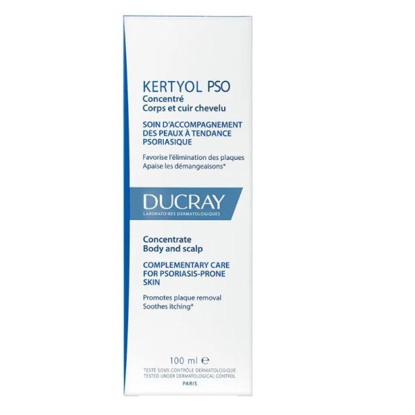 Ducray Kertyol PSO concentré corps et cuir chevelu 100ml