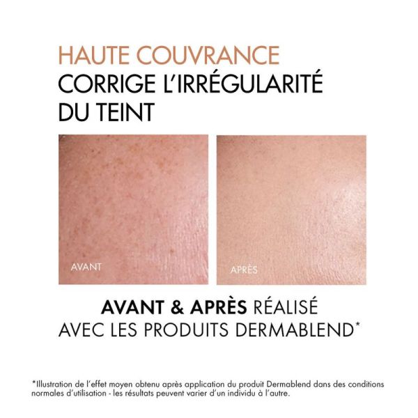 Vichy Dermablend fond de teint fluide correcteur 16H 30 Beige 30ml