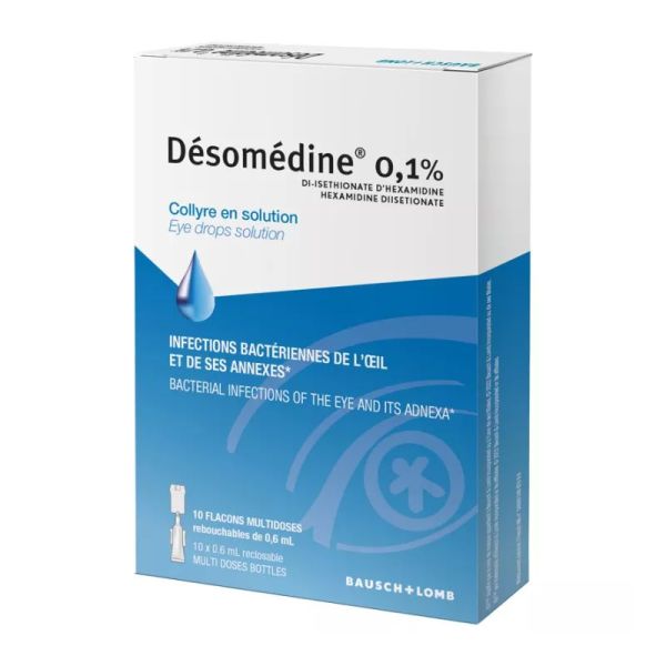 Bausch+Lomb Désomédine Collyre en Solution 10 unidoses