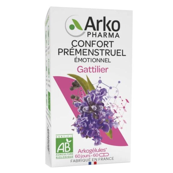 Arkogélules gattilier 60 gélules