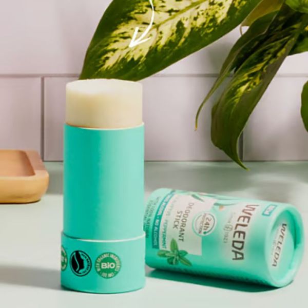 Weleda déodorant Eucalyptus Menthe Poivrée Lot de 2 x 50 g