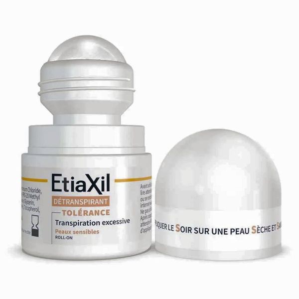 Etiaxil detranspirant séodorant Roll-On 3 jours peaux sensibles 2x15ml