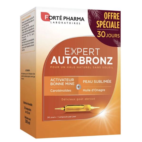 Forté Pharma Expert AutoBronz 30 Ampoules