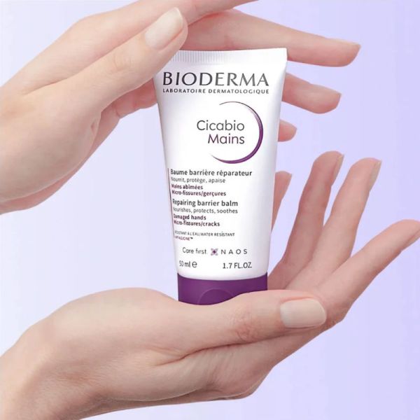 Bioderma Cicabio baume barrière réparateur mains 50ml