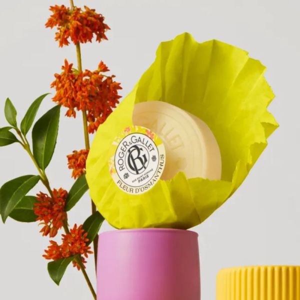 Roger & Gallet Fleur d'Osmanthus savon bienfaisant 100g