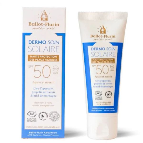 Ballot-Flurin Dermo Soin Solaire SPF50 Bio 40g