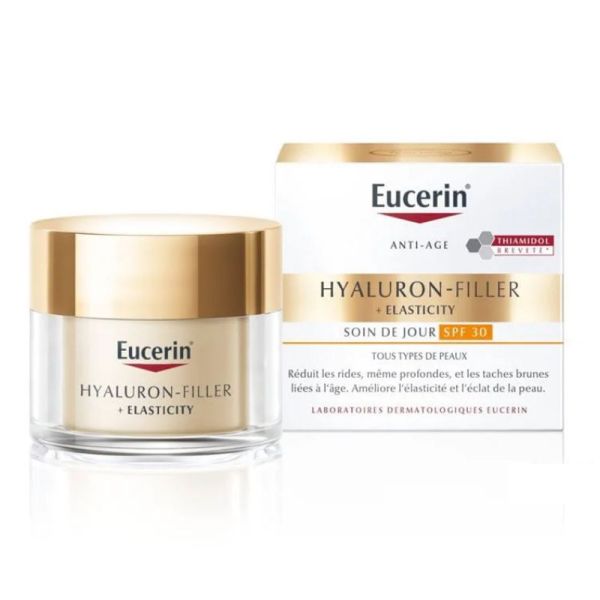 Eucerin Hyaluron-Filler + Elasticity soin de jour SPF30 peaux matures 50ml