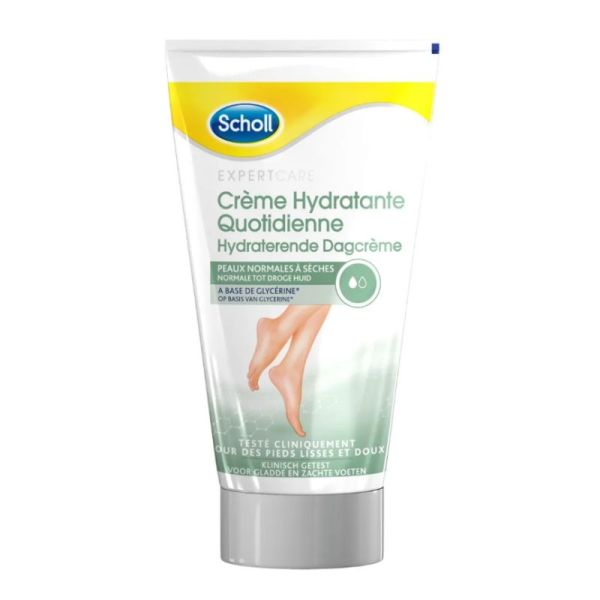 Scholl crème hydratante quotidienne pieds 150ml
