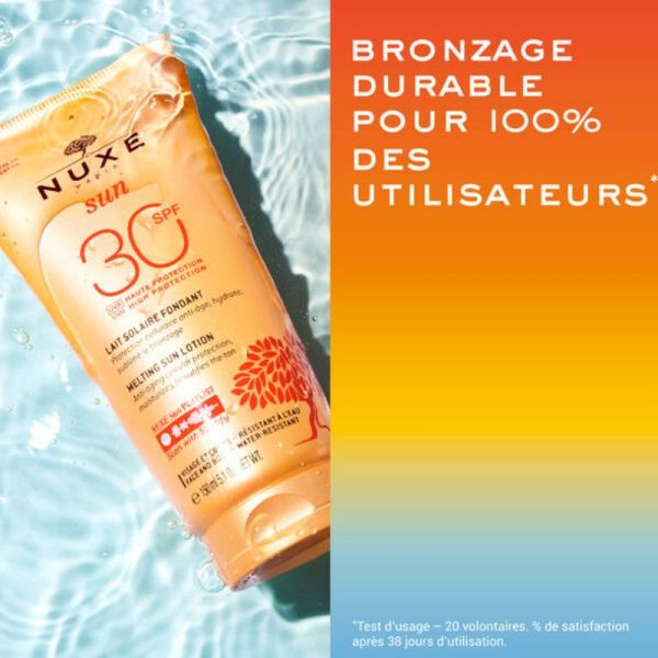 Nuxe Sun lait solaire fondant visage et corps SPF30 150ml