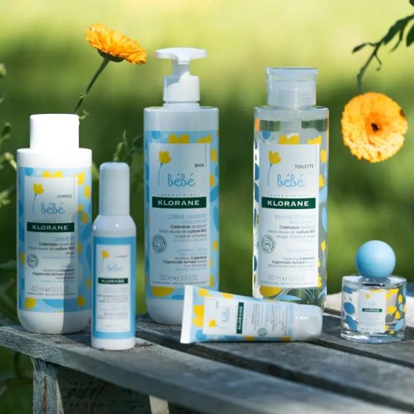 Klorane Calendula Bio Bébé crème lavante 200ml