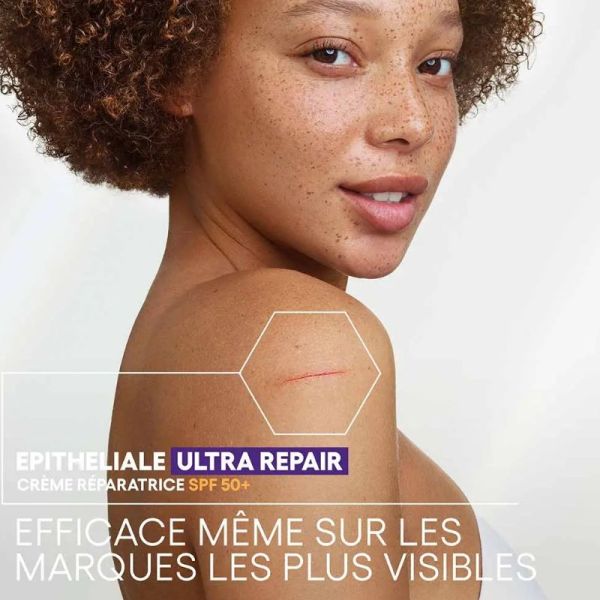 A-Derma Epitheliale AH ultra crème réparatrice SPF50+ 40ml