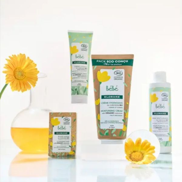 Klorane Calendula Bio Bébé crème de change au calendula bio 100ml