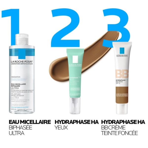 Roche Posay Hydraphase HA BB crème SPF15 teinte foncée 40ml