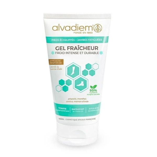 Alvadiem gel fraicheur froid Intense et durable 150 ml