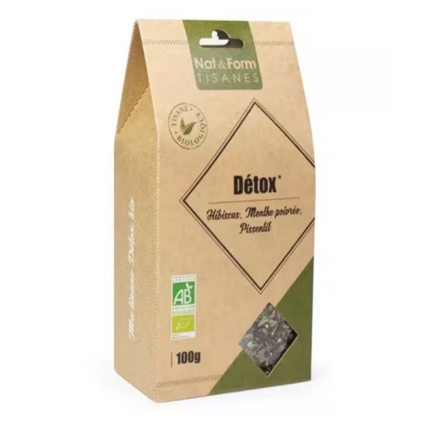 Nat & Form Tisane Détox Bio 100g