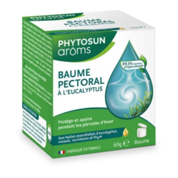 Phytosun Arôms baume pectoral à l' eucalytus 60g